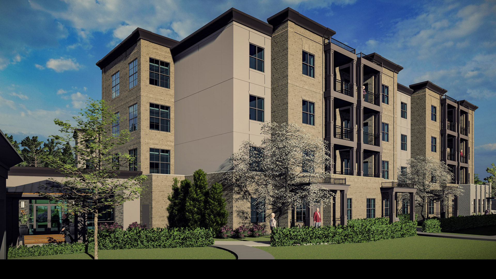 Village Park Alpharetta Senior Living Addition POH Architects